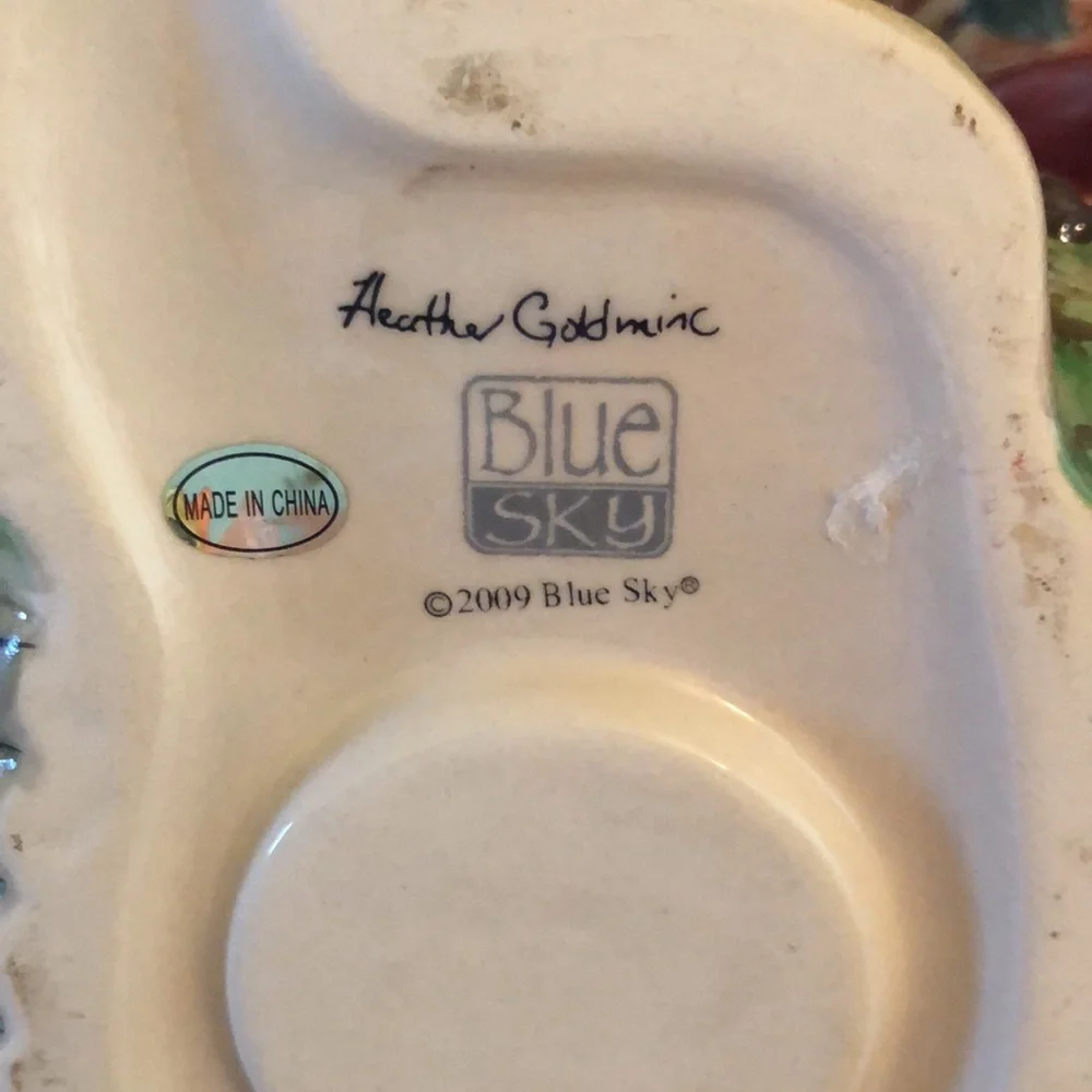 Blue Sky Clayworks Turning Leaf Thanksgiving Harvest Candle House